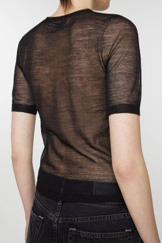 Acne Studios T-Shirt im Lagenlook Weihnachtsangebot