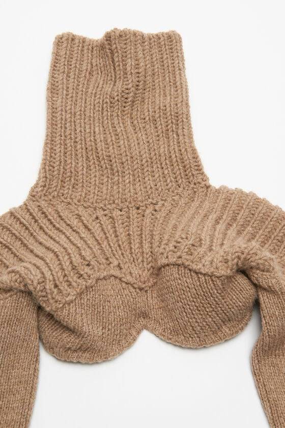 Acne Studios Cropped high neck knit Laufsteg-Show Vatertagsangebot