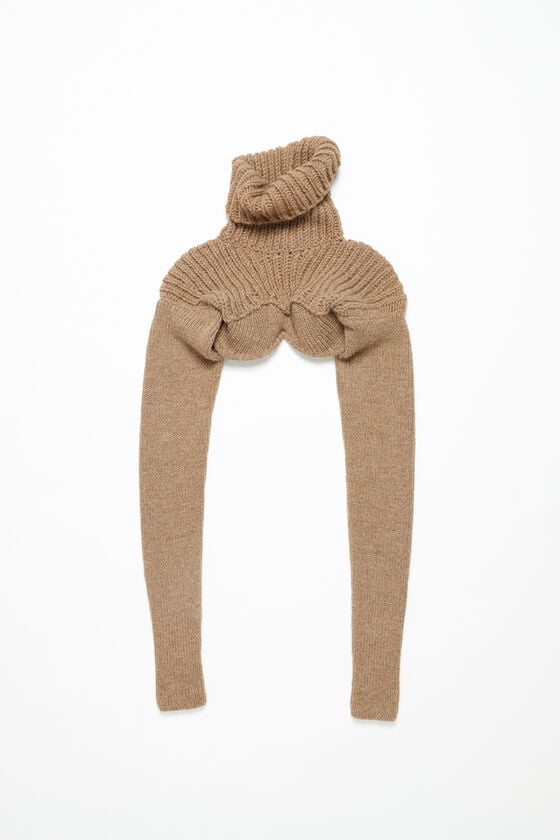 Acne Studios Cropped high neck knit Laufsteg-Show Vatertagsangebot