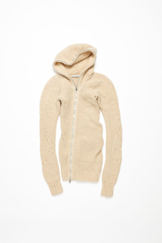 Acne Studios Knit hooded dress Laufsteg-Show Lagerräumung