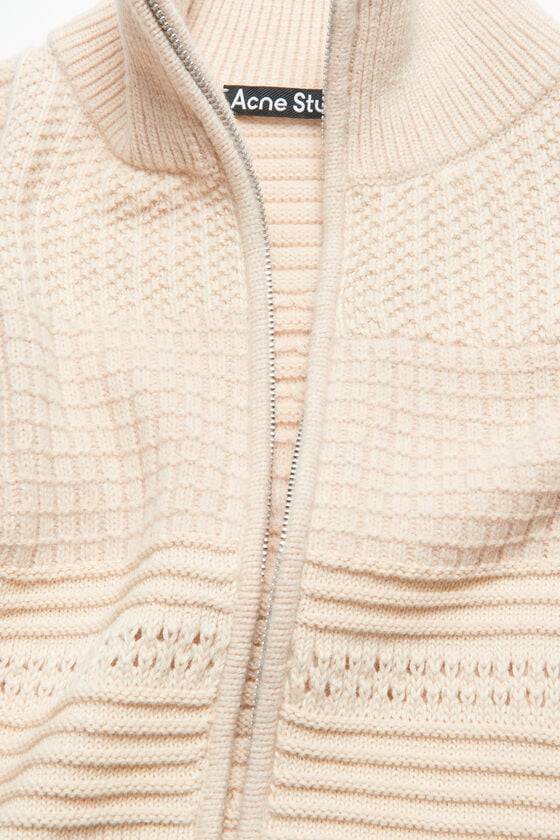 Acne Studios Strickjacke aus Patchwork-Strick Unisex Blitzangebot