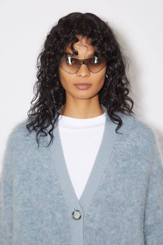 Acne Studios Woll-Mohair-Cardigan Begrenzte Freigabe