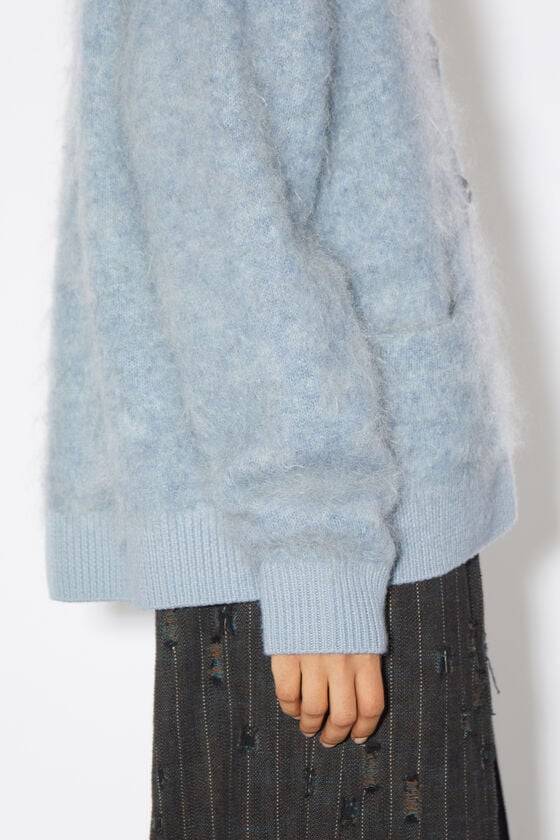 Acne Studios Woll-Mohair-Cardigan Begrenzte Freigabe