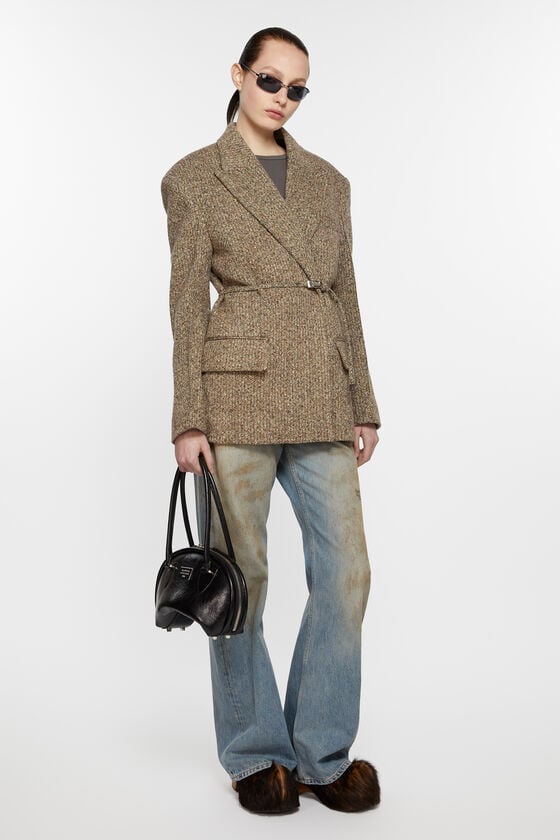 Acne Studios Einreihige Anzugjacke Bis zu 60% Rabatt