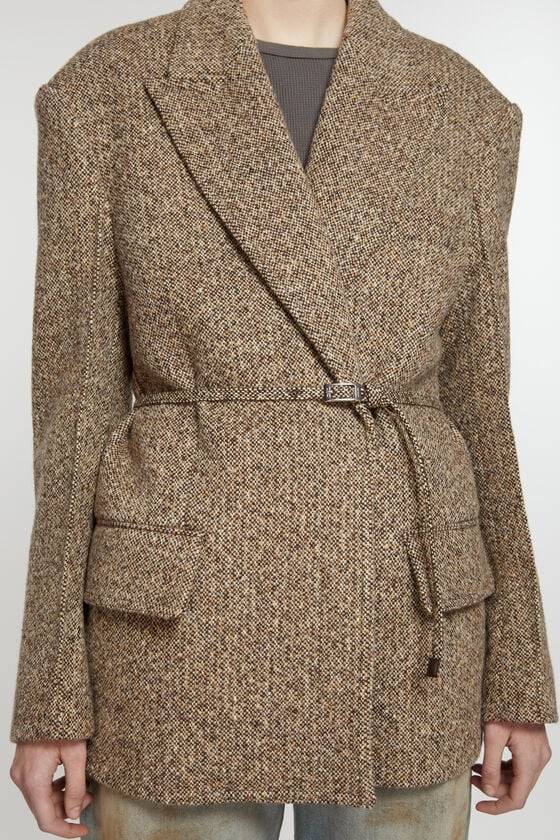 Acne Studios Einreihige Anzugjacke Bis zu 60% Rabatt