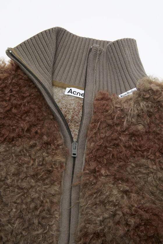 Acne Studios Pelzjacke Vierteljährliche Förderung