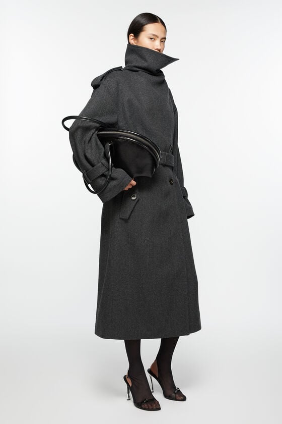 Acne Studios Mantel mit Gürtel 50% Rabatt mit kostenlosem Versand