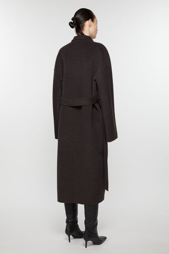 Acne Studios Zweireihiger Wollmantel Kostenloser Versand international