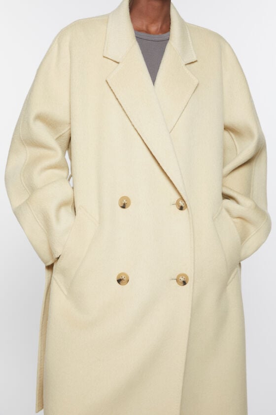 Acne Studios Zweireihiger Wollmantel Begrenzt auf 3 Tage