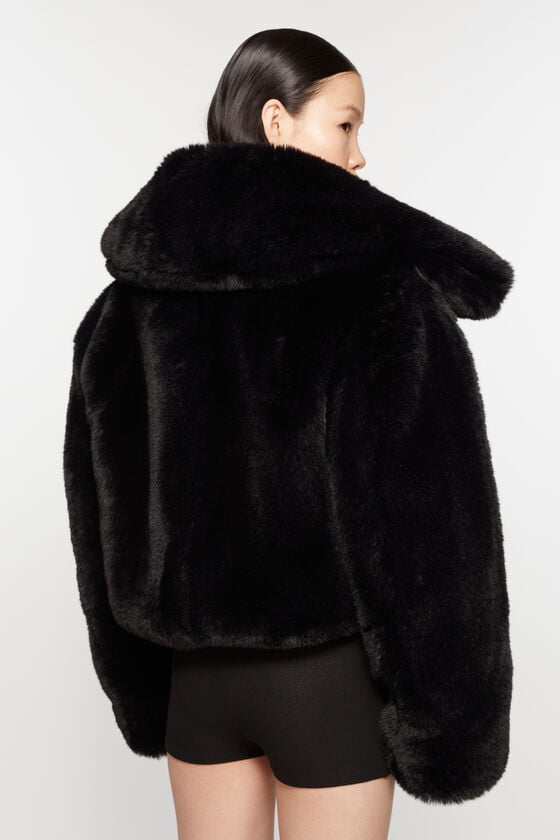 Acne Studios Flauschige Jacke Laufsteg-Show zollfrei