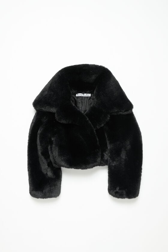 Acne Studios Flauschige Jacke Laufsteg-Show zollfrei