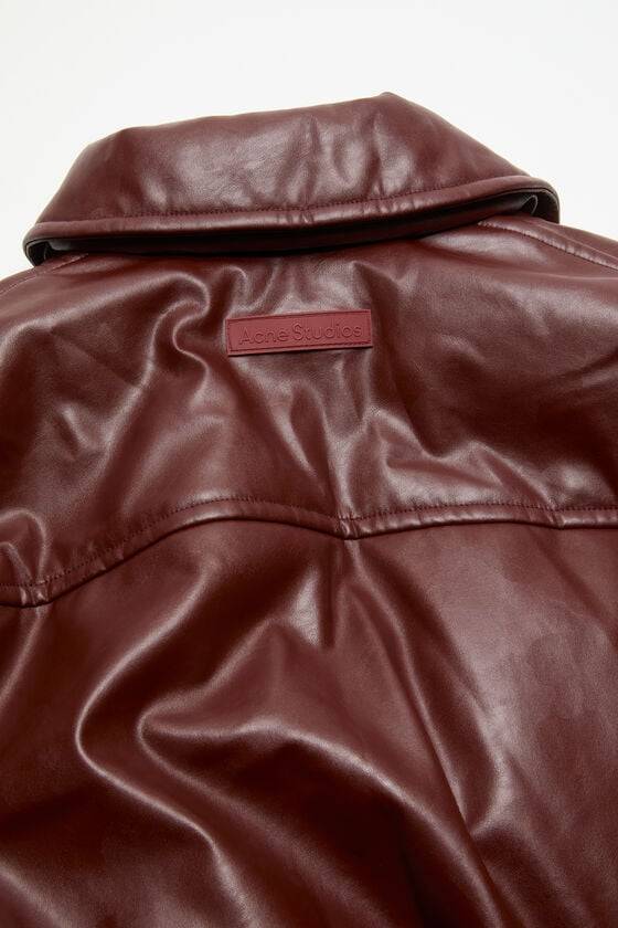 Acne Studios Beschichtete Bomberjacke Rabatte dieses Monats