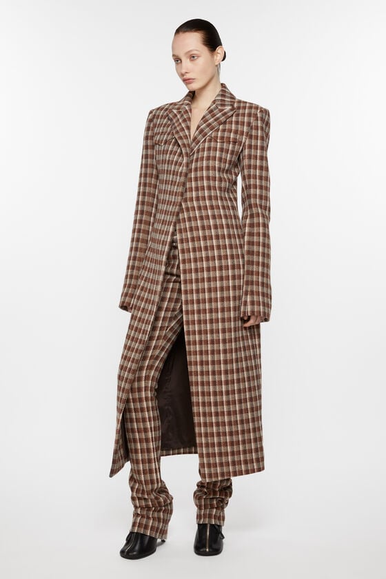 Acne Studios Single-breasted coat Laufsteg-Show Online