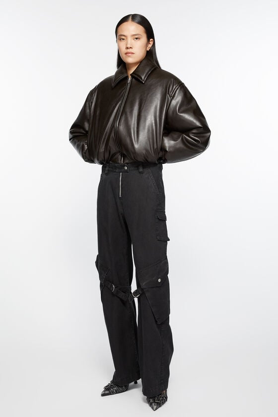 Acne Studios Beschichtete Bomberjacke Outlet