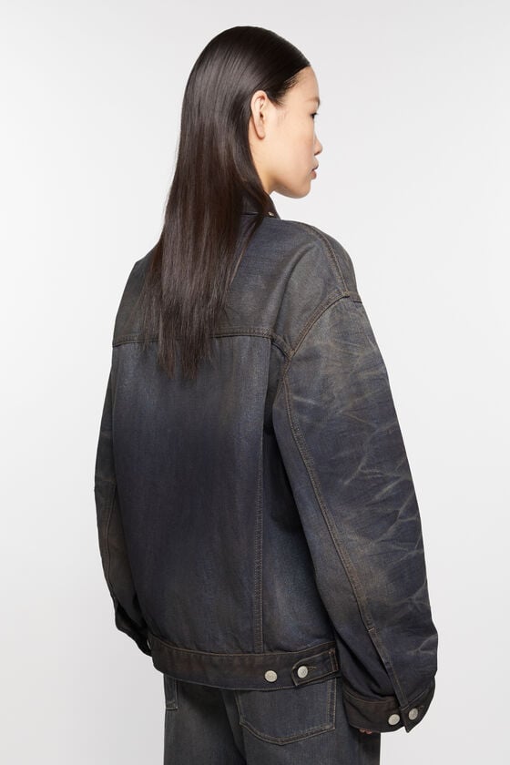 Acne Studios Jeansjacke – Übergroße Passform im Angebot