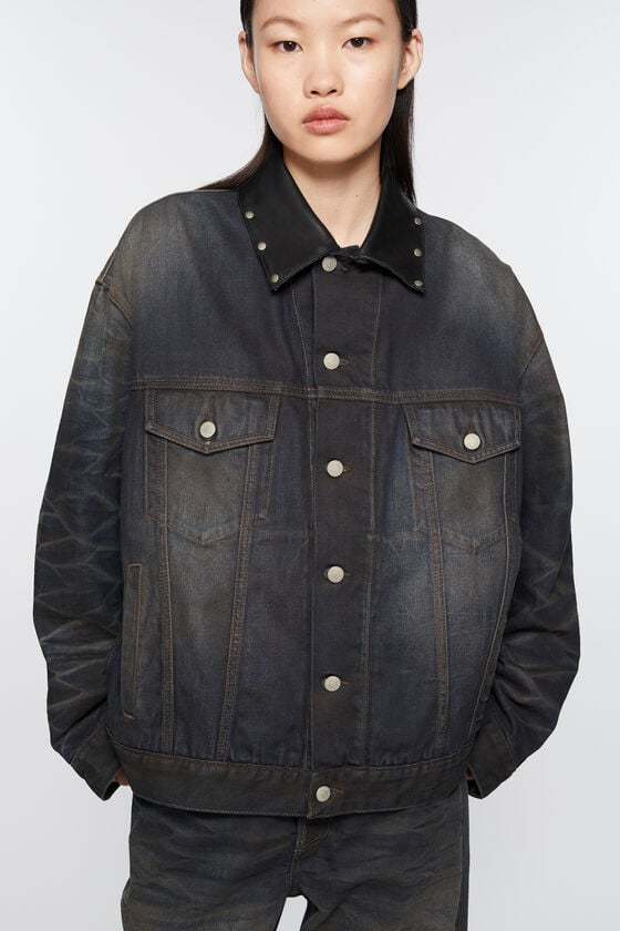 Acne Studios Jeansjacke – Übergroße Passform im Angebot