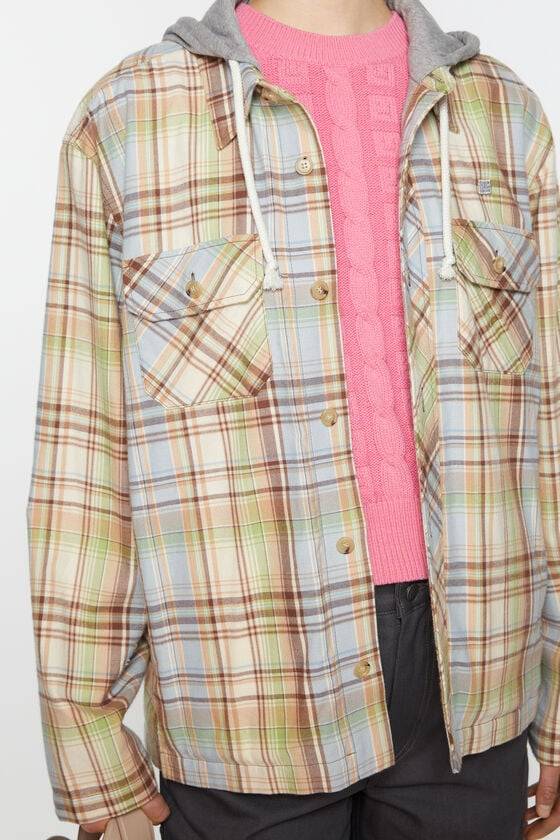 Acne Studios Überhemdjacke mit Kapuze Unisex Blitzverkäufe