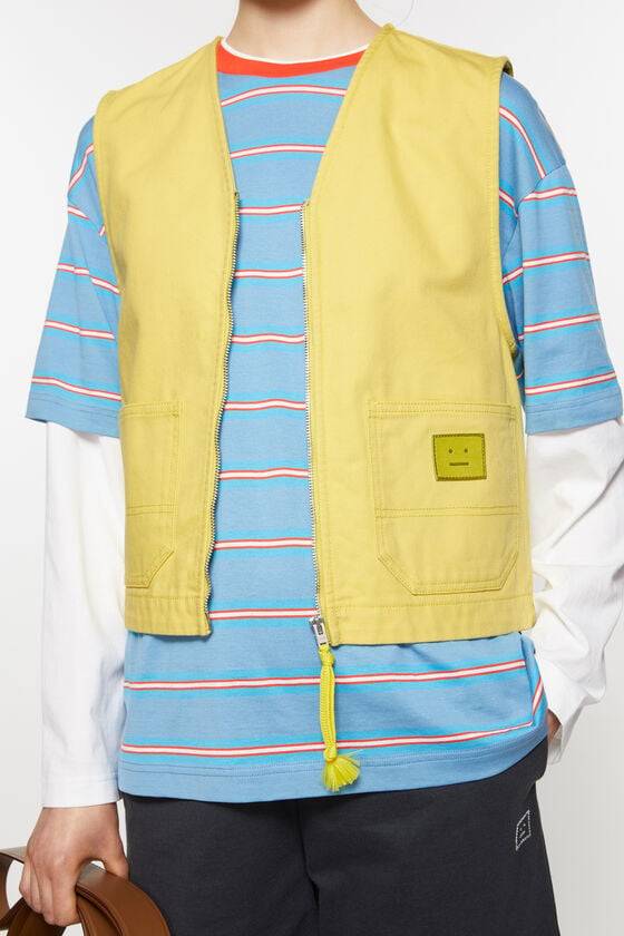Acne Studios Canvas-Weste Jacke Unisex Fabrik Onlineshop