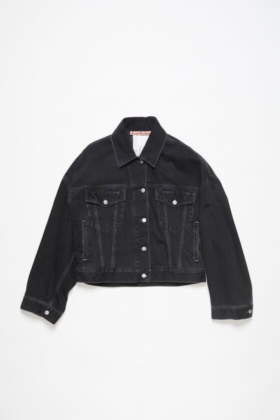 Acne Studios Denimjacke – gecroppt mit lockerer Passform Günstig kaufen