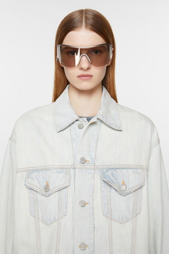 Acne Studios Jeansjacke – entspannte Passform Versandkostenfrei