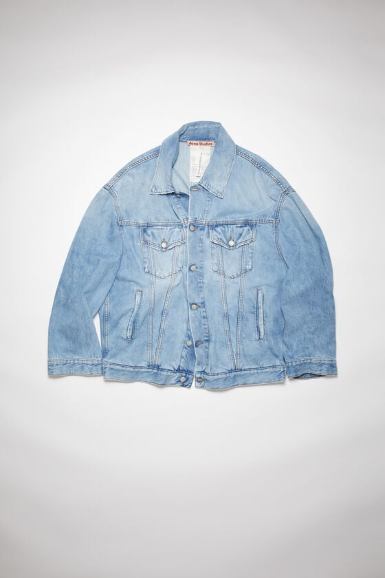 Acne Studios Denimjacke – Oversized Unisex-Passform Flash Sale