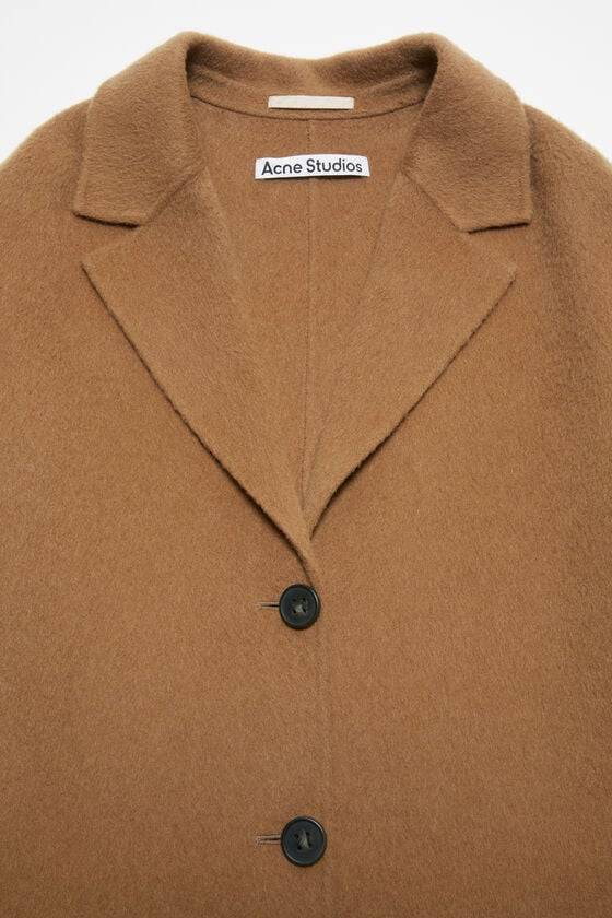 Acne Studios Einreihiger Wollmantel Saisonschlussverkauf