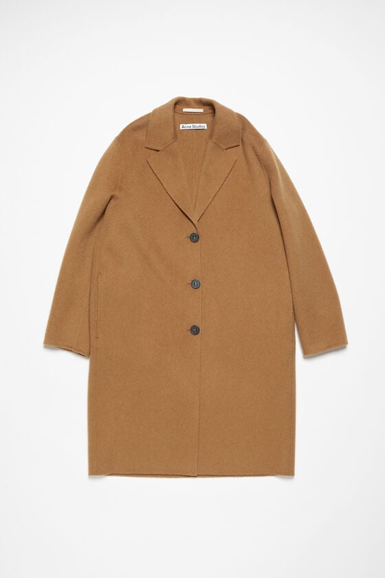 Acne Studios Einreihiger Wollmantel Saisonschlussverkauf