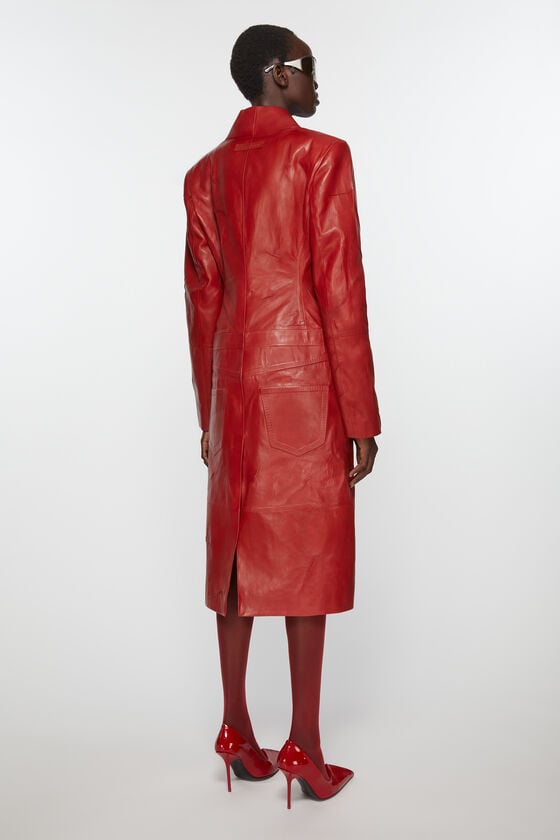 Acne Studios Ledermantel Laufsteg-Show Cyber Monday