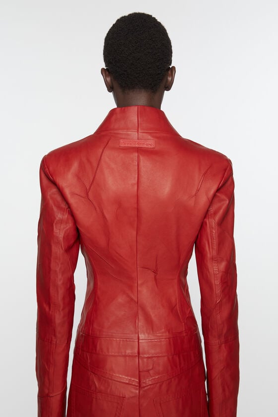 Acne Studios Ledermantel Laufsteg-Show Cyber Monday