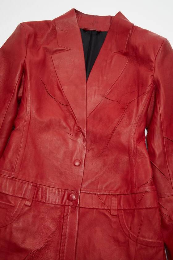 Acne Studios Ledermantel Laufsteg-Show Cyber Monday
