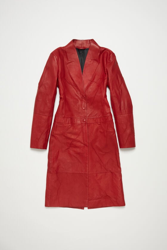 Acne Studios Ledermantel Laufsteg-Show Cyber Monday