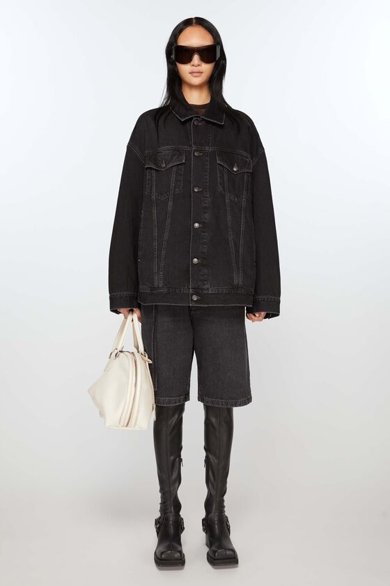 Acne Studios Denimjacke – Oversized Unisex-Passform Muttertagsangebot