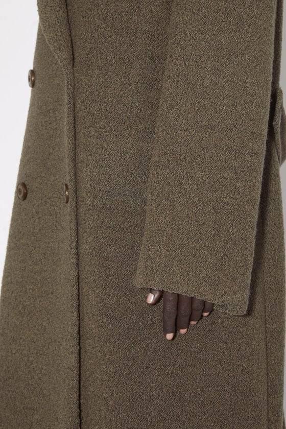 Acne Studios Zweireihiger Wollmantel Lagerräumung