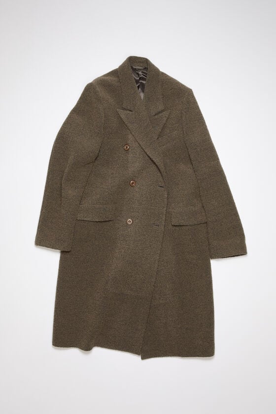 Acne Studios Zweireihiger Wollmantel Lagerräumung