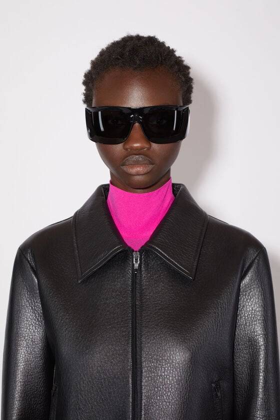 Acne Studios Lederjacke Online Outlet