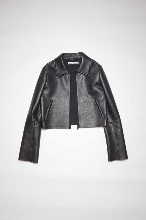Acne Studios Lederjacke Online Outlet