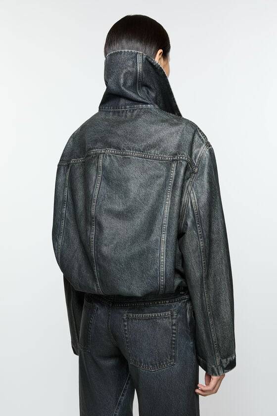 Acne Studios Beschichtete Jeansjacke Laufsteg-Show Exklusive Angebote