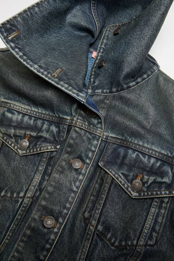 Acne Studios Beschichtete Jeansjacke Laufsteg-Show Exklusive Angebote