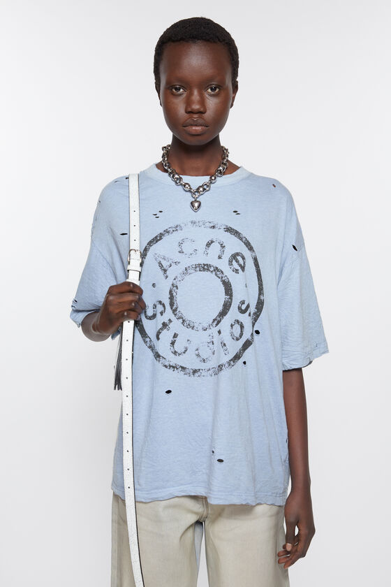 Acne Studios Logo-T-Shirt – lockere Passform Neuheiten