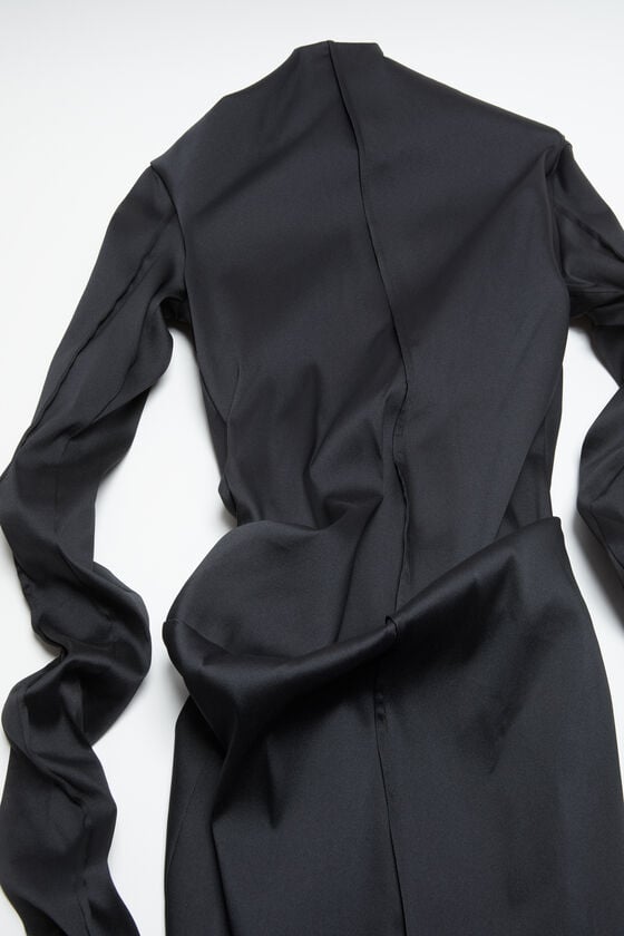 Acne Studios Draped dress Laufsteg-Show Kostenlose Rückgabe