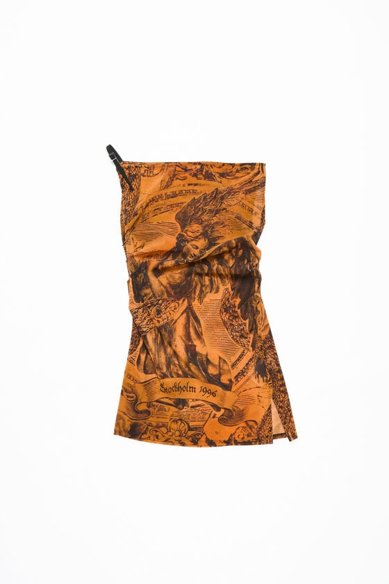 Acne Studios Printed dress Laufsteg-Show Letzte 3 Tage