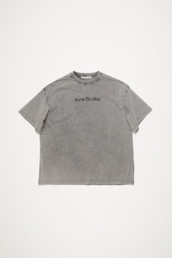 Acne Studios Verschwommenes Logo-T-Shirt - Entspannte Unisex-Passform JETZT KAUFEN
