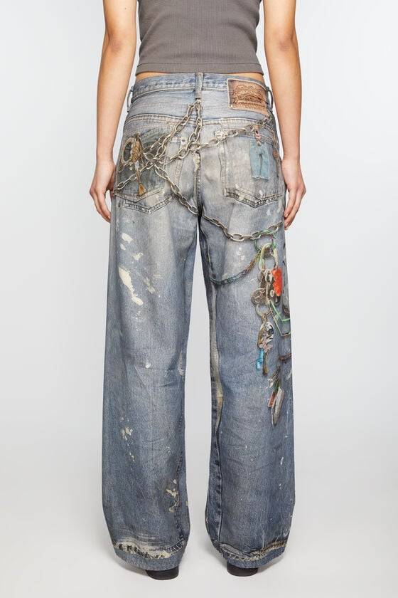 Acne Studios Baggy fit jeans - 1981F Neueste Stile
