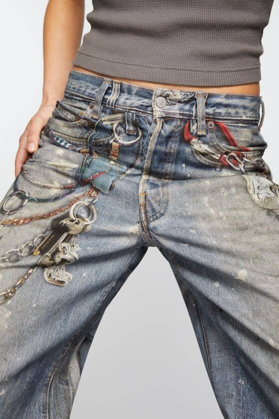 Acne Studios Baggy fit jeans - 1981F Neueste Stile
