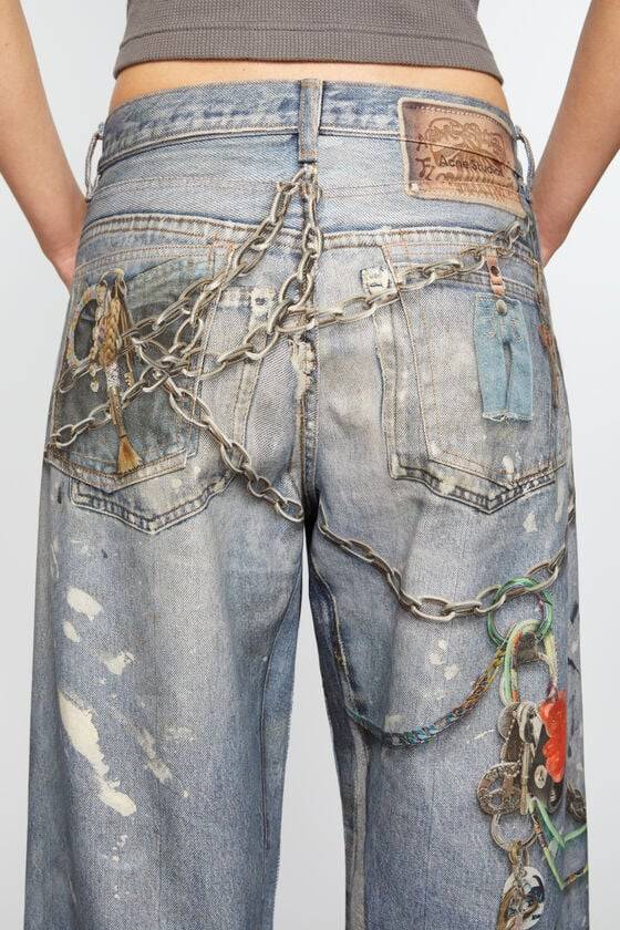 Acne Studios Baggy fit jeans - 1981F Neueste Stile