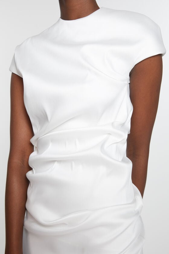 Acne Studios Draped t-shirt dress Laufsteg-Show Letzte 2 Tage