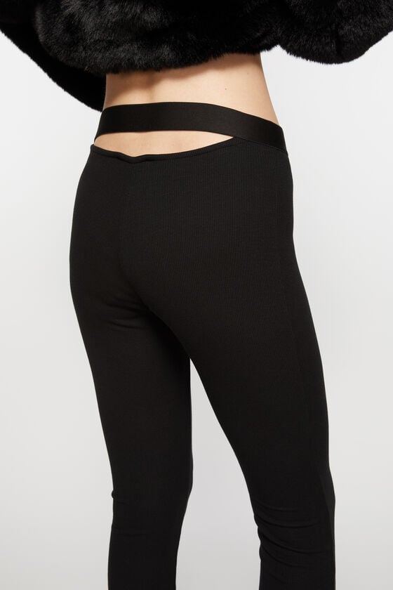 Acne Studios Rib leggings Laufsteg-Show Letzter Tag