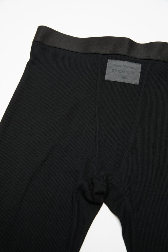 Acne Studios Rib leggings Laufsteg-Show Letzter Tag