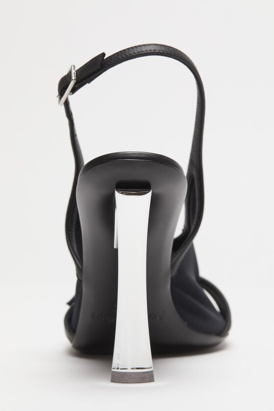 Acne Studios Mesh slingback heels Laufsteg-Show Bis zu 55% Rabatt