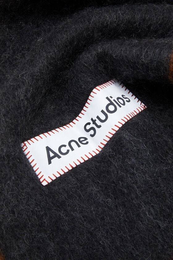 Acne Studios Woll-Mohair-Schal – Schmal Black Friday Preise